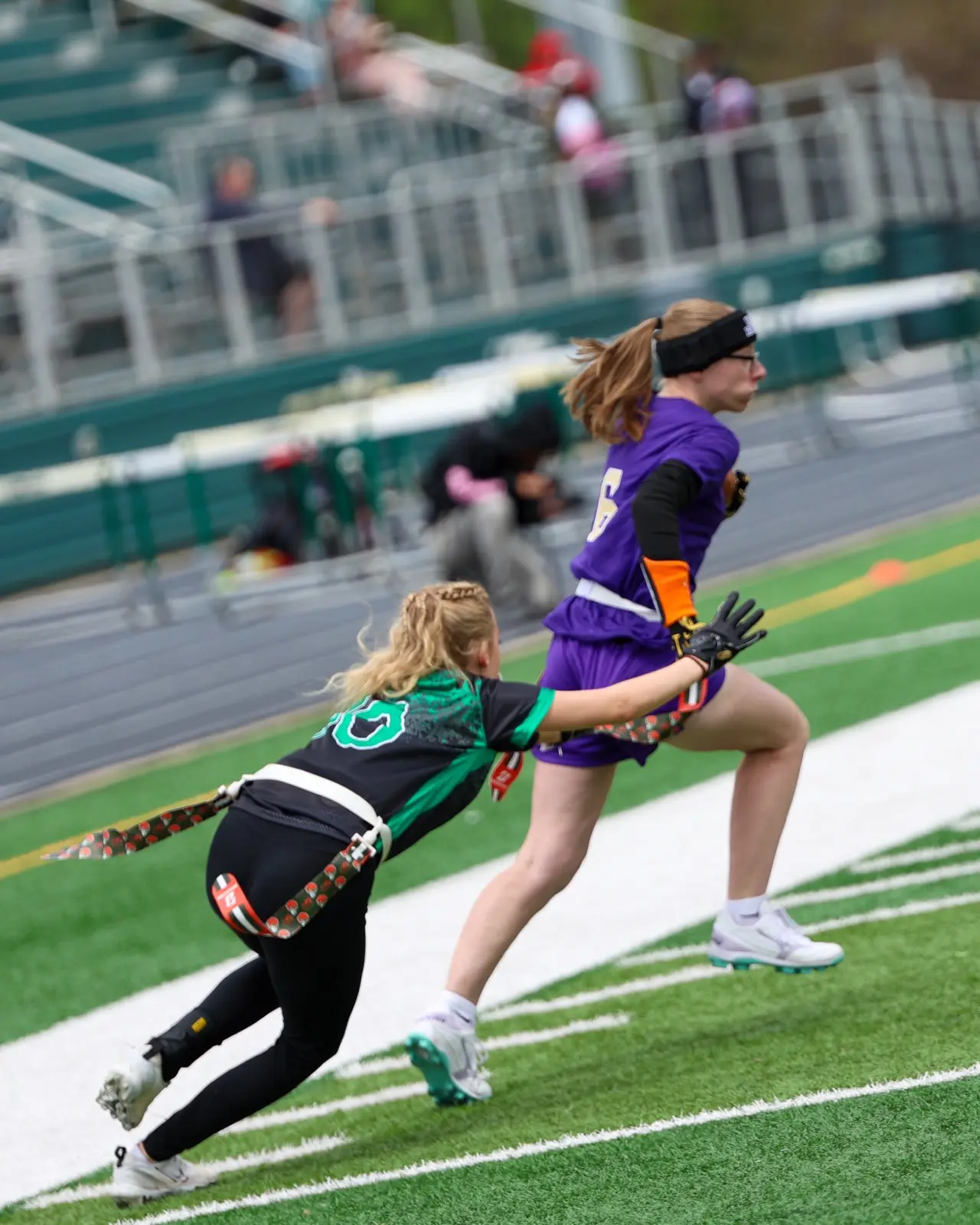 Flag football photo by Noah Engle