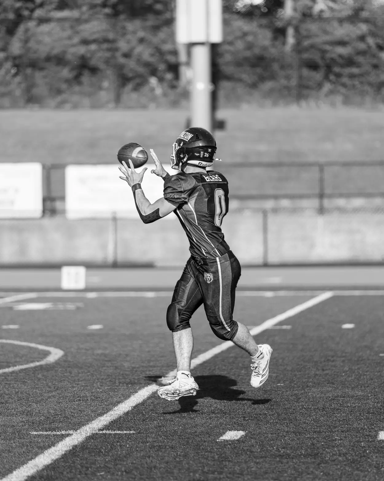 Football photo by Noah Engle