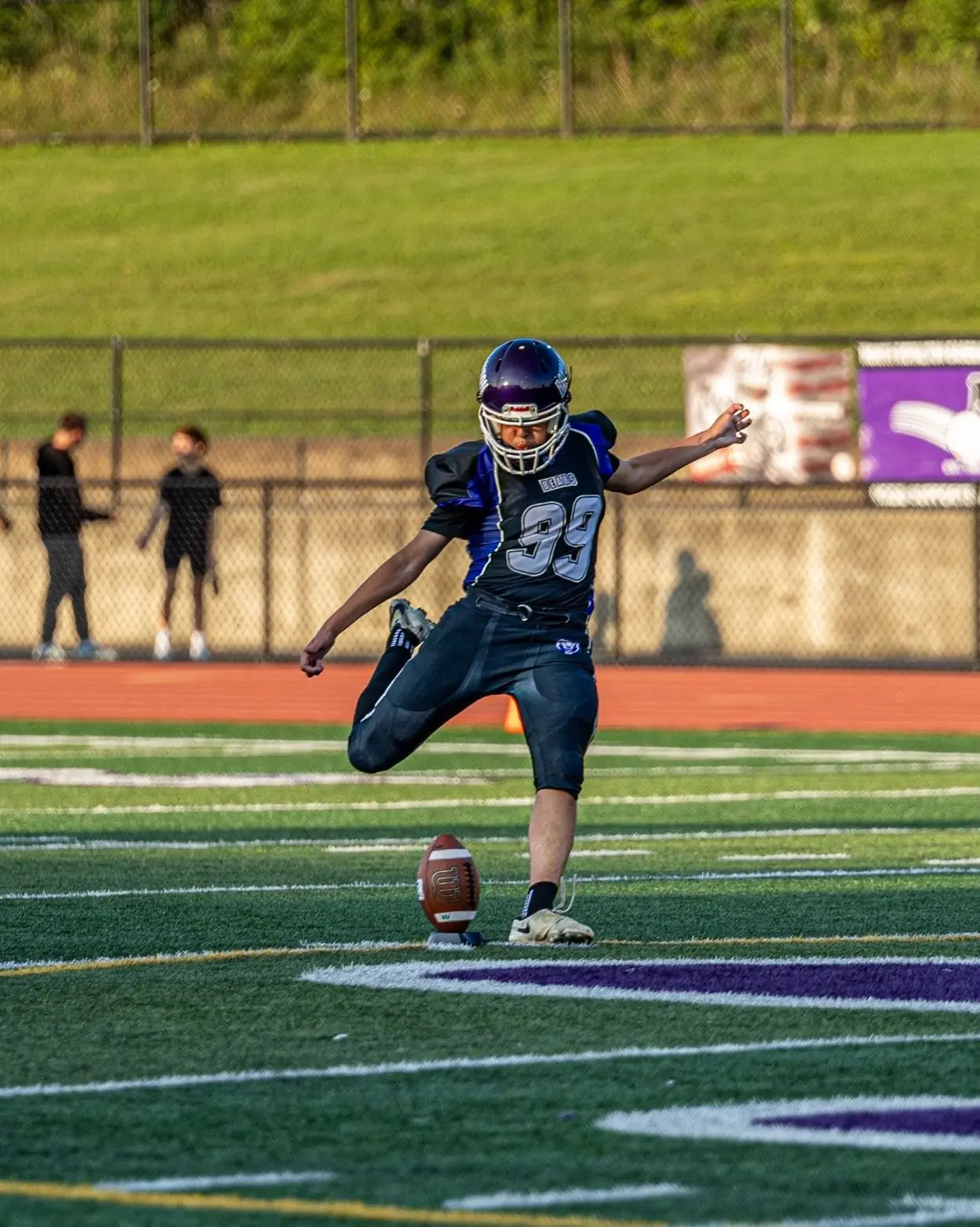 Football photo by Noah Engle