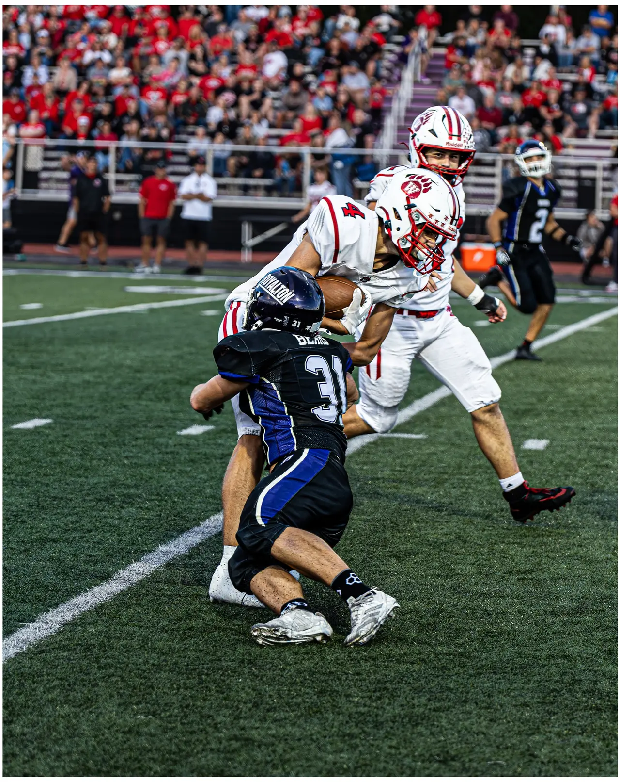 Football photo by Noah Engle
