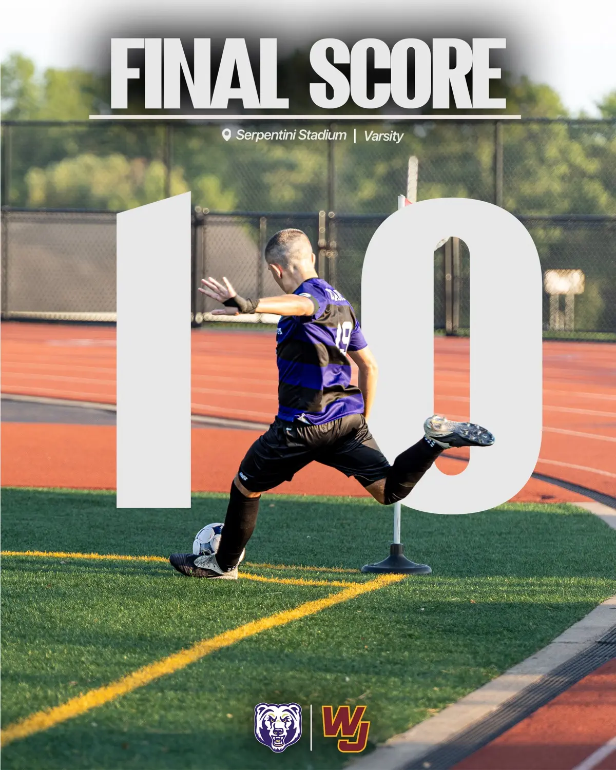 Fulltime Boys Soccer graphic by Visuals by Noah