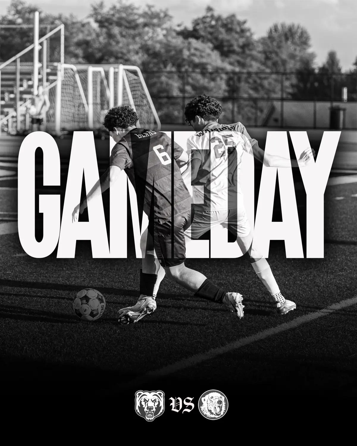 Gameday Boys Soccer graphic by Visuals by Noah