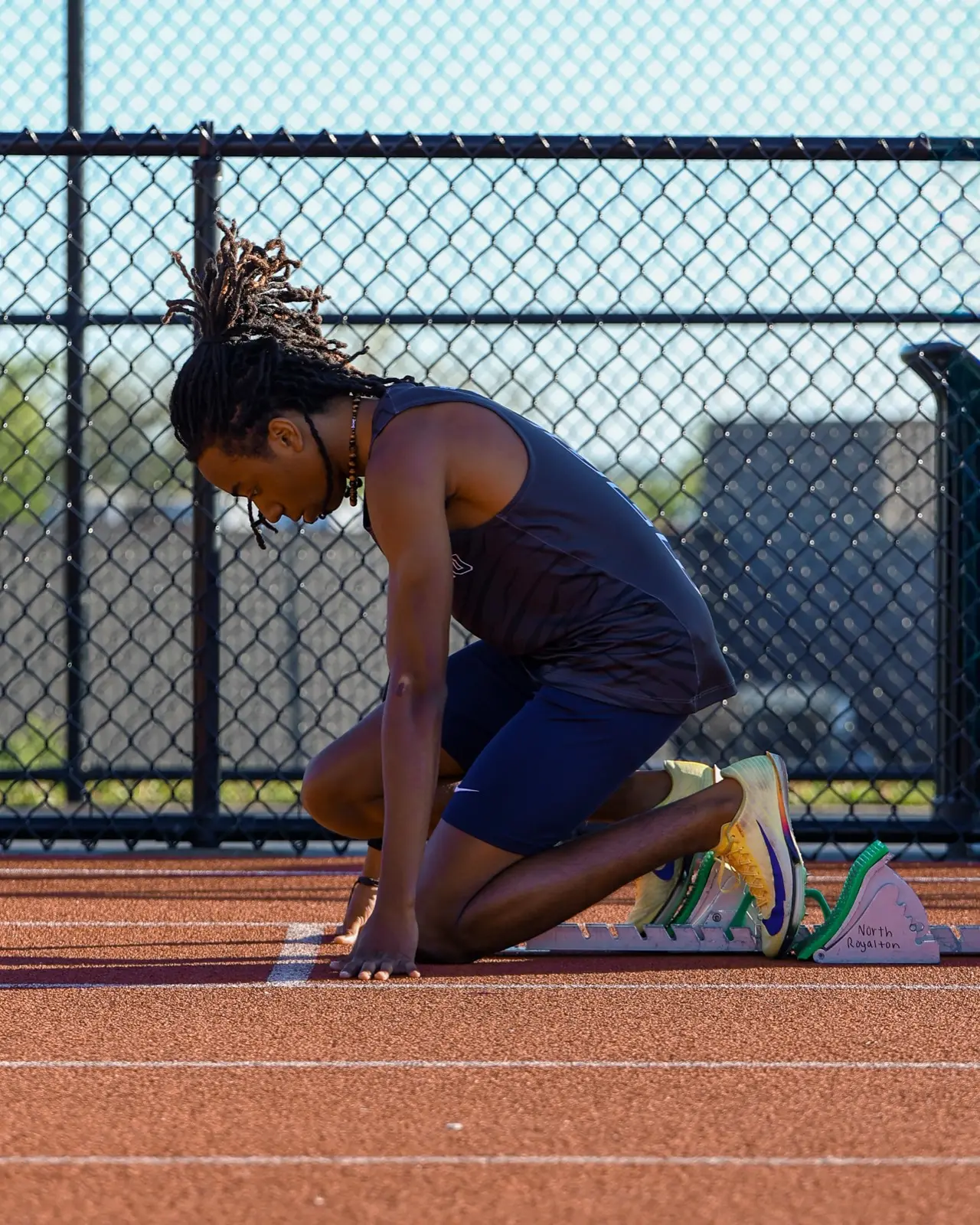 Track & field photo by Noah Engle
